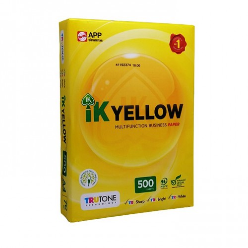 Ik Yellow A4 Paper